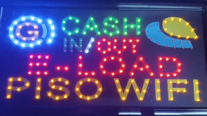 3n1 Led sign gcash in/out Eload Piso wifi