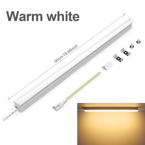 AC85V-265V 50CM T5 LED Bar Light Tube 15W Aluminum Body 2835 SMD Chip For Showroom Garage Makeup Table Kitchen Closet