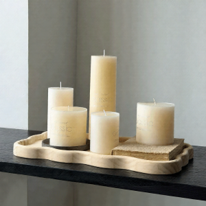 Rustic Wooden Decorative Ornaments with Artistic High-End Micro Landscape Design