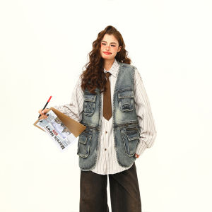 Tagkita | American Vintage Workwear Denim Vest