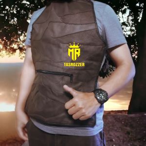 Rompi Pelindung dada bermotor waterproof depan belakang