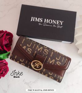 Jims Honey - Inke Wallet - Dompet Panjang Wanita muat HP (Free Box)