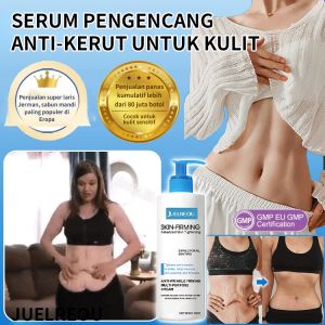 JUELREOU Susu Esensi Pengencang Kulit Tubuh/Serum Pengencang Kulit Tubuh 60ml/ Dapatkan Kulit Lebih Kencang dan Halus! Losion Tubuh Anti Kerut/Esensi Indah Anti Penuaan Kulit Krim Esensi Mencegah Penuaan