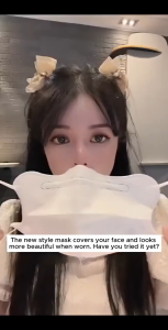 X-CARE Thick 3-layer mask Face Mask Premium Facemask Butterfly Anti Dust Mask  - DailyDwell1