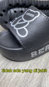 Sandal Selop Wanita Beruang EVA Sandal Kantor Jeli Populer Sandal Wanita Ringan Kartun Lucu 36-41