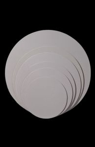12 inches CAKE BOARD WHITE MATIGAS (2.5mm THICKNESS)
