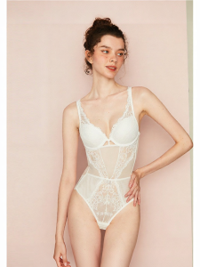 French Lace Underwire Support Bra