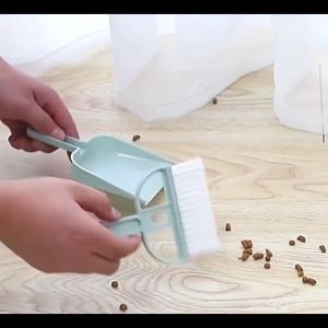 Bộ Chổi Và Ki Size Mini Chất Liệu Nhựa Quét Dọn Văn Phòng Quét Bàn Thờ Quét Bụi Hốt Rác Vệ Sinh Góc Kẹt Nhà Cửa