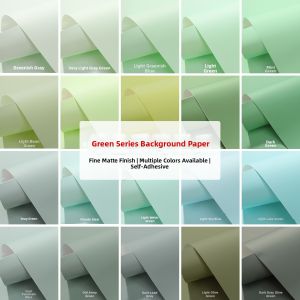 KEERMAN | Self-Adhesive Waterproof Bean Green Wall Sticker