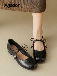 Agsdon | Vintage Ballet-Style Fall New Pair of Mary Jane Flats for Women
