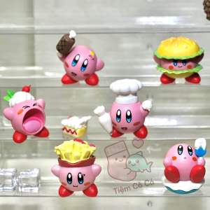 Mô Hình KIRBY ĐỒ ĂN - bé hồng ngậm vũ trụ siêu dễ thươnggggg