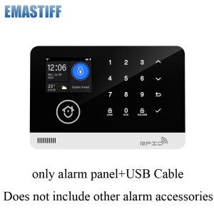 eMastiff | Smart Life APP Control Tuya WiFi GSM Home Alarm System Host Security Support RFID Card Touch Keyboard 433MHz Wireless Detector