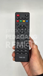 Remot Remote STB Parabola Tanaka Sniper DVB-T2 / Remote Set Top Box Receiver Tanaka Jurassic T2