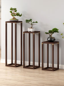 YUHONG | New Chinese Style Wooden Flower Pot Rack
