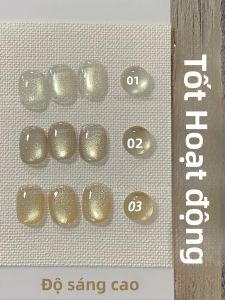 Sơn Móng Tay Gel Mắt Mèo MIANEL 12ML Màu Vàng Thu Ánh Kim Hạt Thủy Tinh Gel Từ Tính Một Lọ Một Sản Phẩm