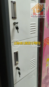 Lemari Loker Besi Locker Cabinet Besi 5 Pintu LK 005