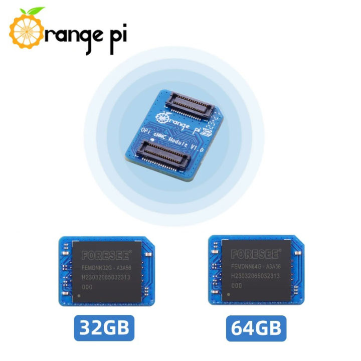 Orange Pi 32GB 64GB EMMC Module Fast Read and Write Speeds for Orange ...