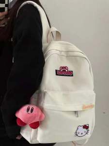 Hellokitty Kitty Cat Large Capacity Backpack Double Shoulder Bag for College Students High School Middle School Girls