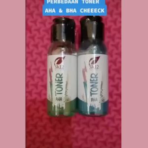 Toner AHA SR12 - Eksfoliasi Wajah Toner Wajah Glowing Untuk Semua Jenis Kulit Mengangkat Sel Kulit Mati Pada Wajah