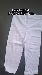 Legging 3/4 Wanita Rayon Premium Adem Nyaman Dipakai Sehari-hari Stylish dan Berkualitas Tinggi