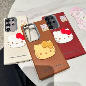 Casepark Leather Case For Huawei Honor 50 90 200pro 4G 5G X9 X7A X5B X7C X9C X7 X8 X6A X8A X9A X5 X8 X9B X7B X8B X6B Cartoon Cute 3D DIY Kitty Cat Colorful Simple Retro Style Leather Case Shockproof Phone Cases