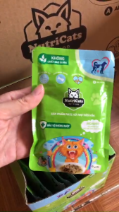 Pate cho mèo NUTRICATS 85g – Hỗ trợ tiêu hóa mượt lông ăn ngon dành cho mọi lứa tuổi