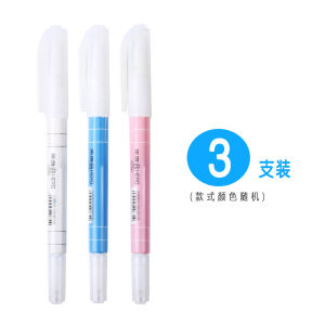 Hero Double-Headed Erasable Pen Blue Ink Refillable Writing Instrument for Students Correction Tool Traceless Erasing Feature
