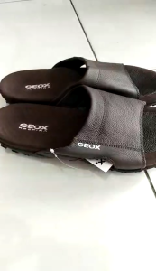 SANDAL GEOX PRIA KULIT AWET KUAT EMPUK DI PAKAI