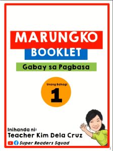 MARUNGKO BOOKLET - GABAY SA PAGBASA