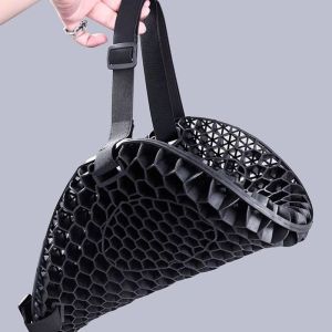 Motorcycle Electric Motorcycle Gel Silicone Honeycomb Seat Cover Waterproof and Sun Protection Battery Car Pedal Shock Absorption Heat Insulation