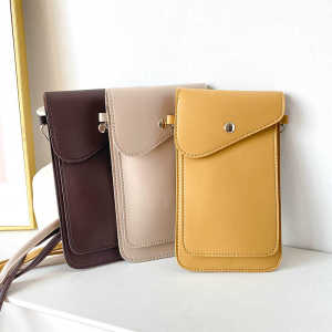 กระเป๋าสะพายข้างแบบสะพายข้างสำหรับฤดูร้อนปี 2025 กระเป๋าสตางค์แบบสะพายข้างสำหรับใส่โทรศัพท์มือถือแบบทันสมัย กระเป๋าสะพายข้างสองชั้นสำหรับผู้หญิงแบบสะพายข้าง