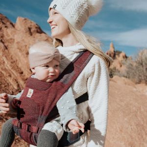 [USA] Địu cho bé Ergobaby Aerloom Limited Edition địu trợ lực chất liệu FormaKnit cấu trúc siêu nhẹ bảo hành 12m