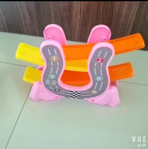 ZUNDU Bộ Đồ Chơi Lắp Ráp Đường Đua Tốc Độ 4 Tầng Kèm Xe Cực Ngầu Cho Bé