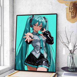 500/1000/1200/2000PCS Puzzles Hatsune Miku Jigsaw Puzzles DIY Modern Home Decor Gift Holiday Gift Family Fun Puzzles