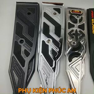 Thảm lót sàn xe AB Airblade 125 150 năm 2020 2021 nửa đầu 2022 gác để chân trước air blade cao su carbon inox