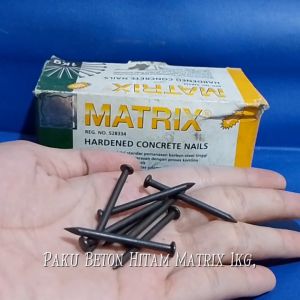 Paku Beton Hitam 40mm 1 1/2 inch 4cm MATRIX 1kg