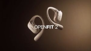 Shokz OpenFit 2 Premium Open-Ear True Wireless Earbuds [Former AfterShokz]