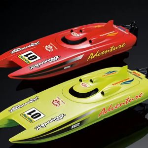 เรือไฟฟ้าบังคับวิทยุ 30 กม./ชม. ออกแบบมาวิ่งเสถียร กันน้ำ เล่นสนุกมาก Heng Long