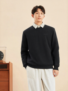 Erke | New Autumn Mens Sport Casual Round Neck Pullover Sweatshirt