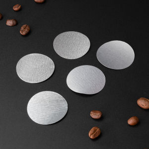 34.5 มม.ความร้อนซีลอลูมิเนียมฟอยล์ฝาปิดซีลใช้งานร่วมกับ Nes Original Line Pods Non self-กาว Coffee Pods ครอบคลุมซีล