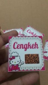 (P28-4x4cm) STIKER BUMBU | LABEL BUMBU | STIKER BUMBU DAPUR | NAMA BUMBU | STIKER WATERPROOF | STIKER TAHAN AIR DAN MINYAK