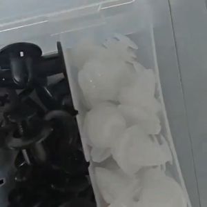 100pcs Car Body Push Retainer Pin Rivet Car Clip Fastener Clip Optional Auxiliary Tools