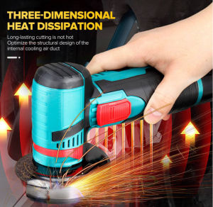 Mesin Gerinda Cordless Gerinda Baterai Angle Grinder Portable Mesin Gerinda Baterai Mesin Gerinda Tangan Angle Grinder Multifunction Penggiling Sudut Portable Aksesoris Gerinda Multifungsi - Lazada