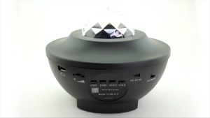 Lampu Tidur 2 In 1 Set Speaker Bluetooth Lampu Galaxy 3D Proyektor Dinding Langit