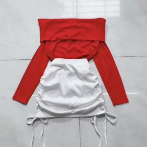 ÁO TRỄ VAI NỮ TAY DÀI THUN GÂN ĐỦ MÀU MCUTRRB