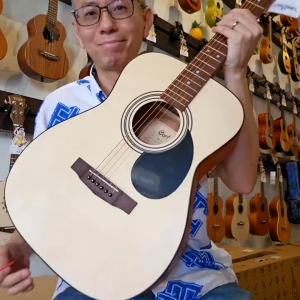 CORT (AF-510 510E) 40 Inch Spruce Top Mahogany Side & Back Acoustic Guitar (FREE Guitar Bag) Gitar Akustik FREE Beg