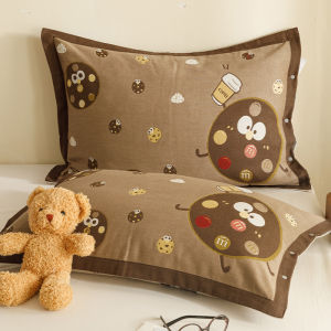 Pure Cotton Four-Layer Muslin Pillowcase Pair Anti-Head Oil Pillow Core Inner Case for Men New 2025 Model Bedding Accessories