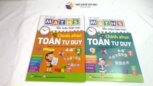 Sách - Bé Chinh Phục Toán Tư Duy Tập 2 Cho Bé 4 - 6 Tuổi - Sắc Màu Toán Học