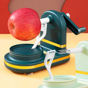 Chinatera Hand Crank Apple Peeler Manual Rotary Fruit Potato Apple Peeling Machine with Stainless Steel Blade