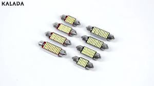 10PCS Festoon 31mm 36mm 39mm 41mm High Quality Super Bright LED Bulbs C5W C10W Car License Light Auto Interior Reading Dome Lamp